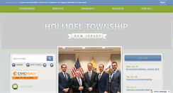 Desktop Screenshot of holmdeltownship-nj.com